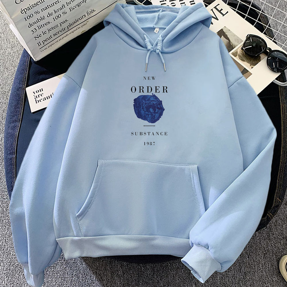 Winter Clothing Aesthetic - Neworder Band Aesthetic Hoodie Graphic Printing