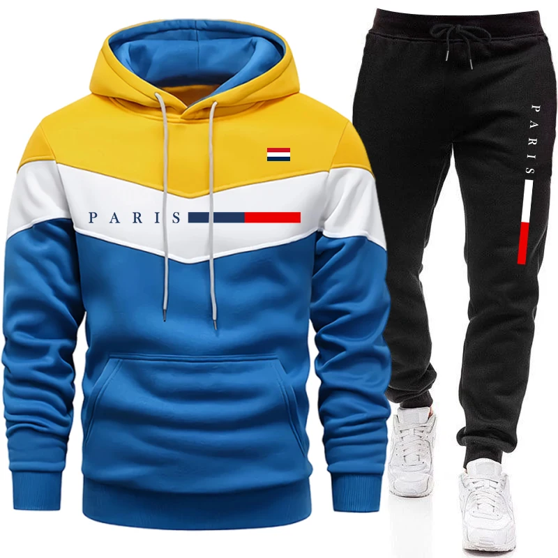 Winter Clothing For Men - Urban Casual Fashion Hoodie Sportswear Paris
