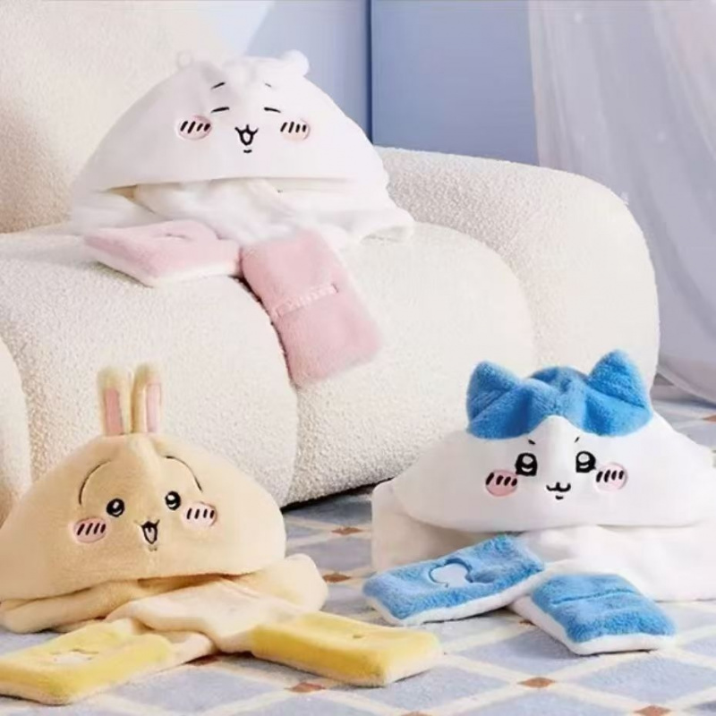 Winter Clothing In Japan - Cute Chiikawa Kawaii Cartoon 3 In