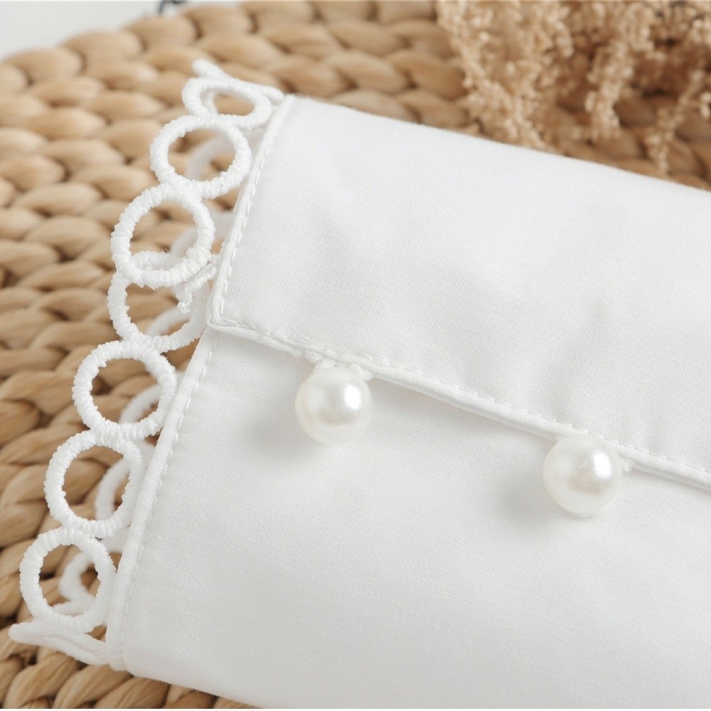 Winter Clothing Outdoor - New White Fake Cuffs Button Decorative