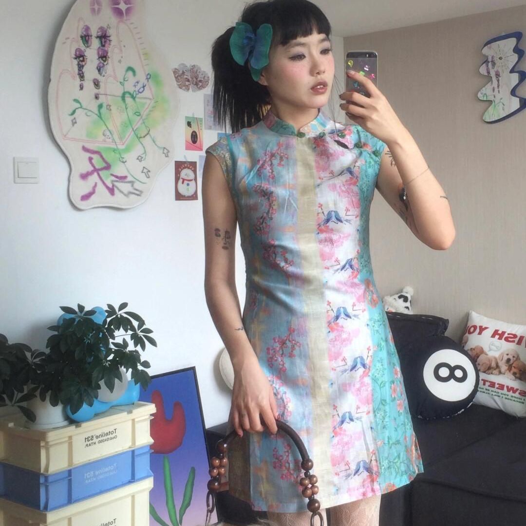 Vintage Cheongsam High Waist P - Winter Clothing Aesthetic recensie en prijs