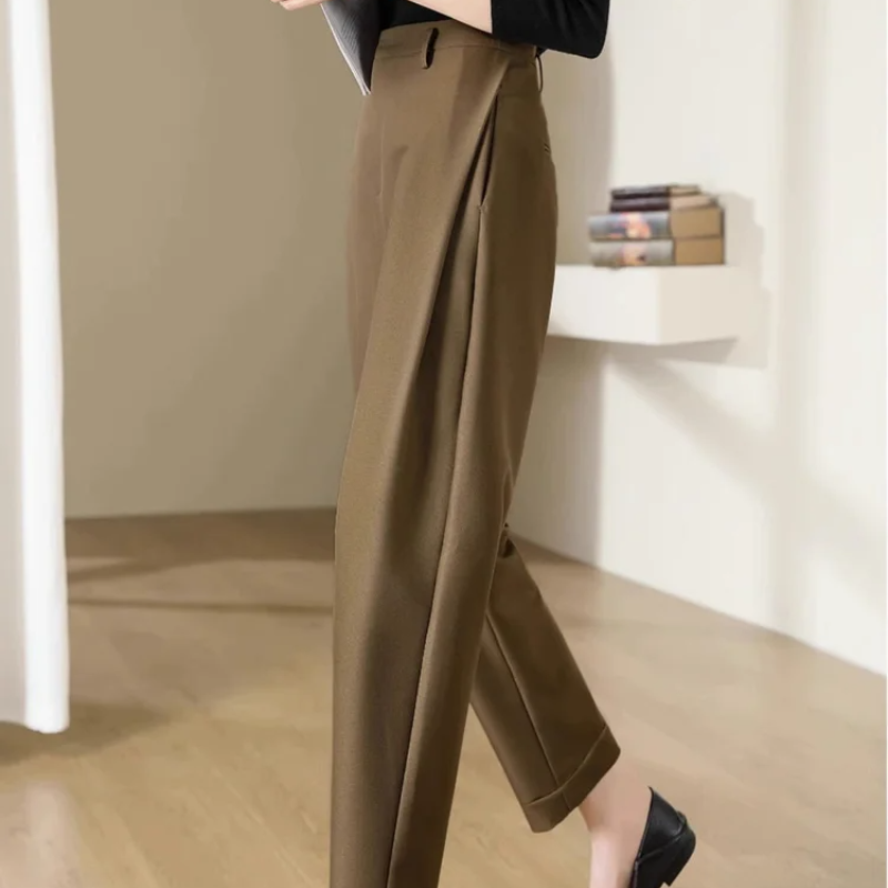 High Waist Slacks Female Trous - Winter Clothing Aesthetic recensie en prijs