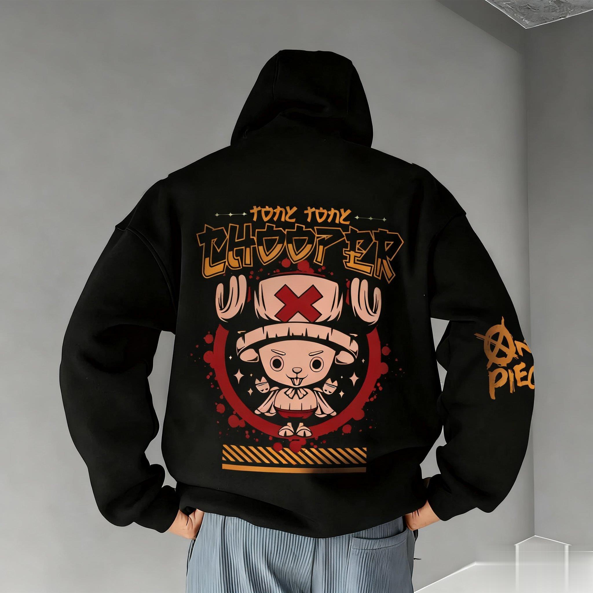 One Piece Chopper Graphic Pull - Winter Clothing In Japan recensie en prijs