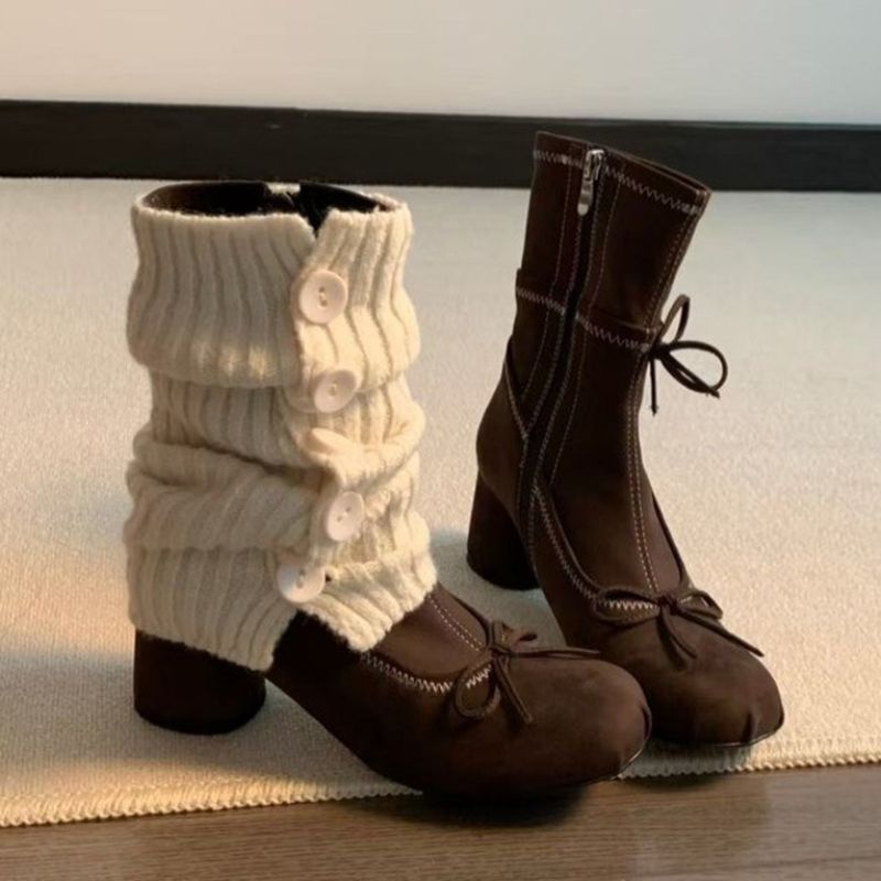 Bow High Heels Women Boots New - Winter Clothing For Woman recensie en prijs