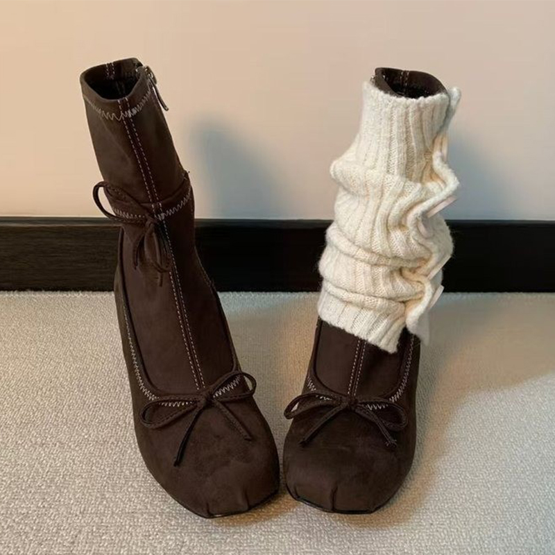 Bow High Heels Women Boots New - Winter Clothing For Woman recensie en prijs