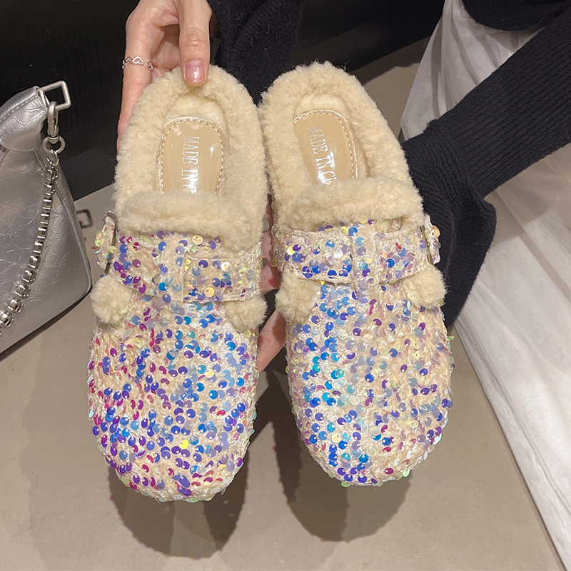 Bling Women Slippers Flats Cas - Winter Cloth recensie en prijs