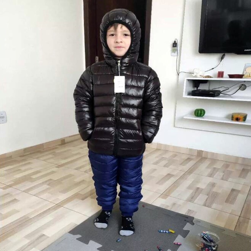 Hooded Lightweight Down Jacket - Winter Clothing For Toddlers recensie en prijs