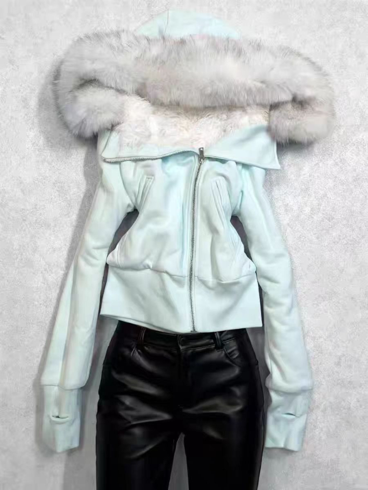 Aesthetic Vintage Slim Hooded  - Winter Clothing Aesthetic recensie en prijs