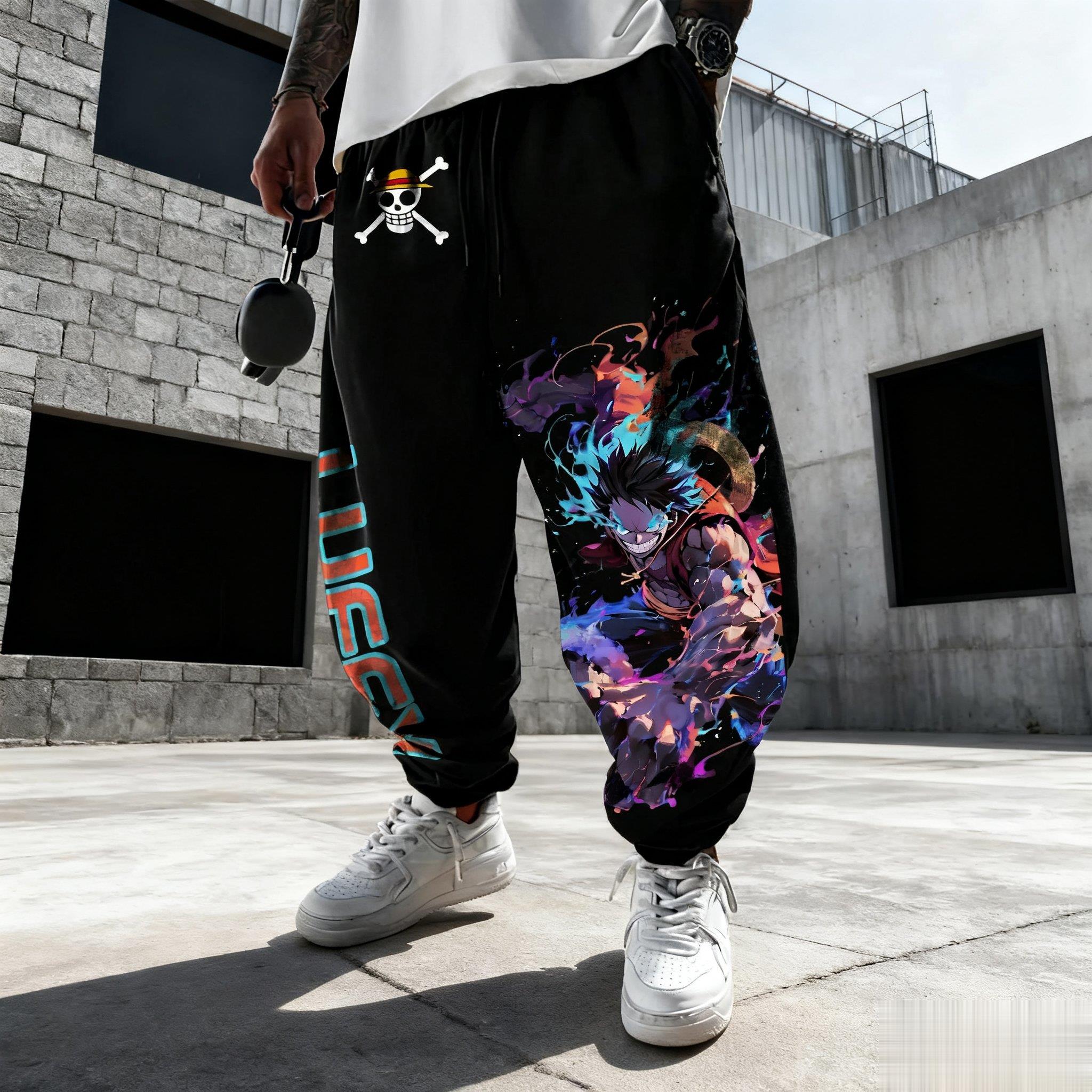 One Piece Luffy Mens Sweatpant - Winter Clothing In Japan recensie en prijs