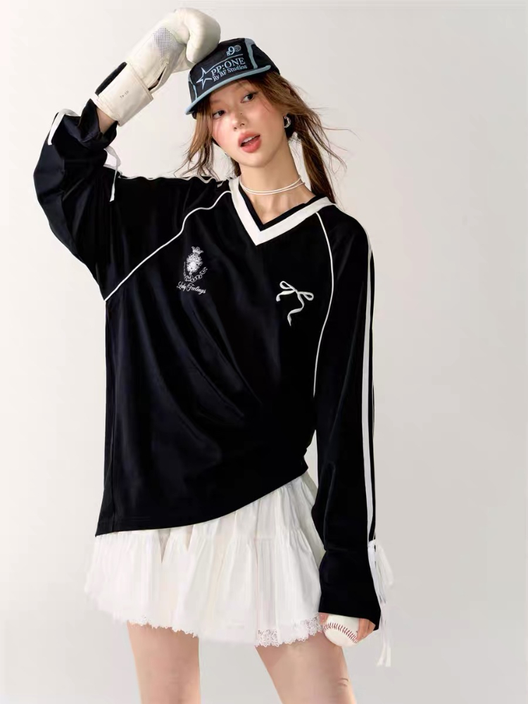 HOUZHOU Vintage Y2k Women Spor - Winter Clothing Aesthetic recensie en prijs