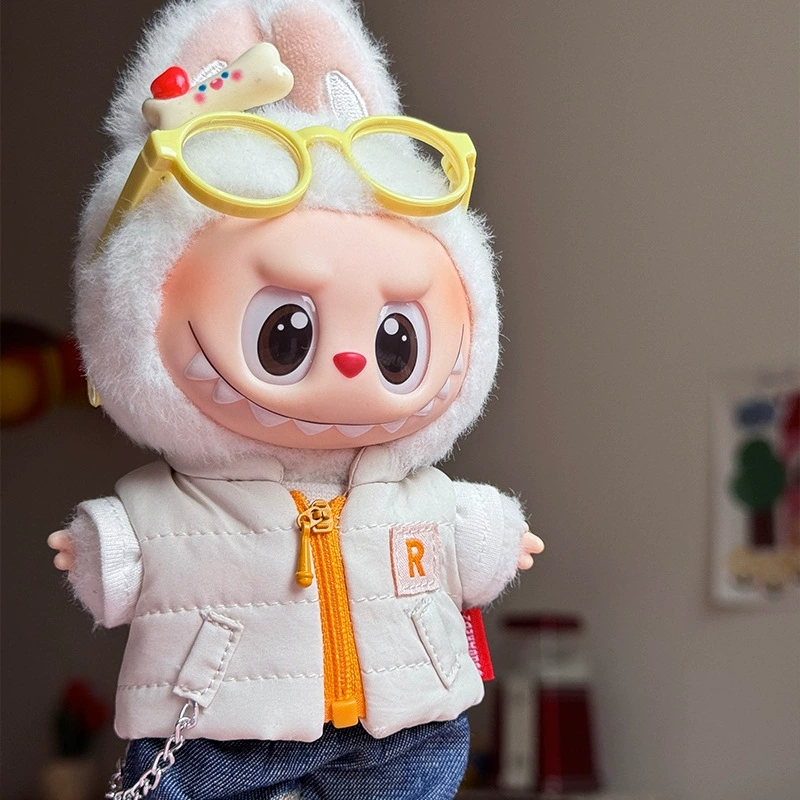 For 15 17cm Labubu Doll Down J - Jacket Winter Clothing recensie en prijs
