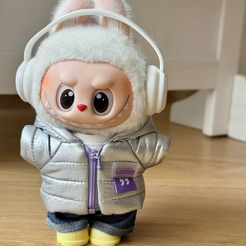 For 15 17cm Labubu Doll Down J - Jacket Winter Clothing recensie en prijs