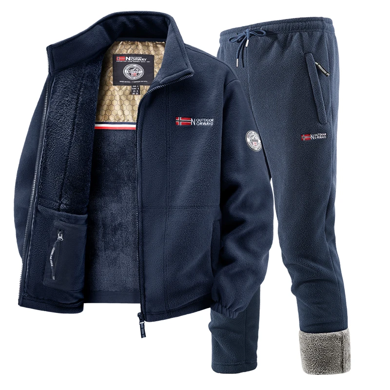 Mens Winter Fleece Tracksuit S - Winter Cloth recensie en prijs