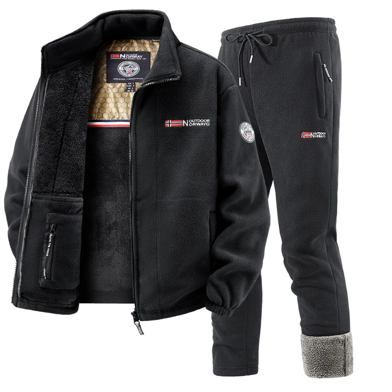 Mens Winter Fleece Tracksuit S - Winter Cloth recensie en prijs