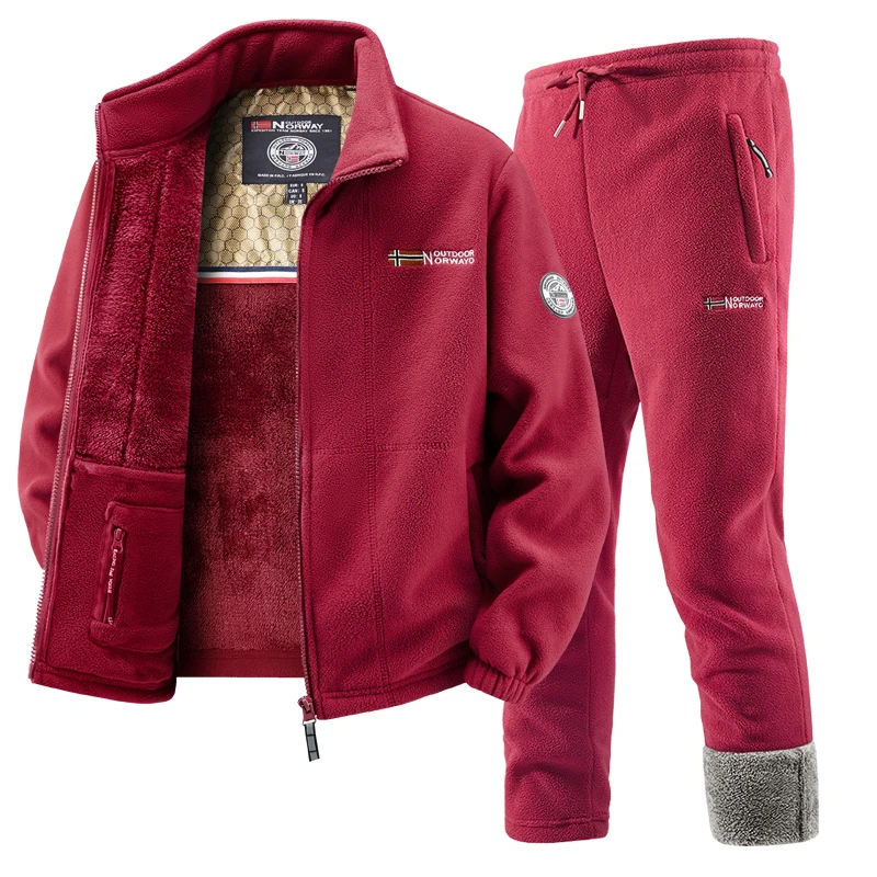 Mens Winter Fleece Tracksuit S - Winter Cloth recensie en prijs