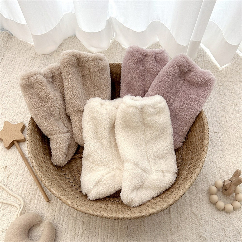 Warm Winter Baby Socks Coral F - Winter Clothing For Toddlers recensie en prijs