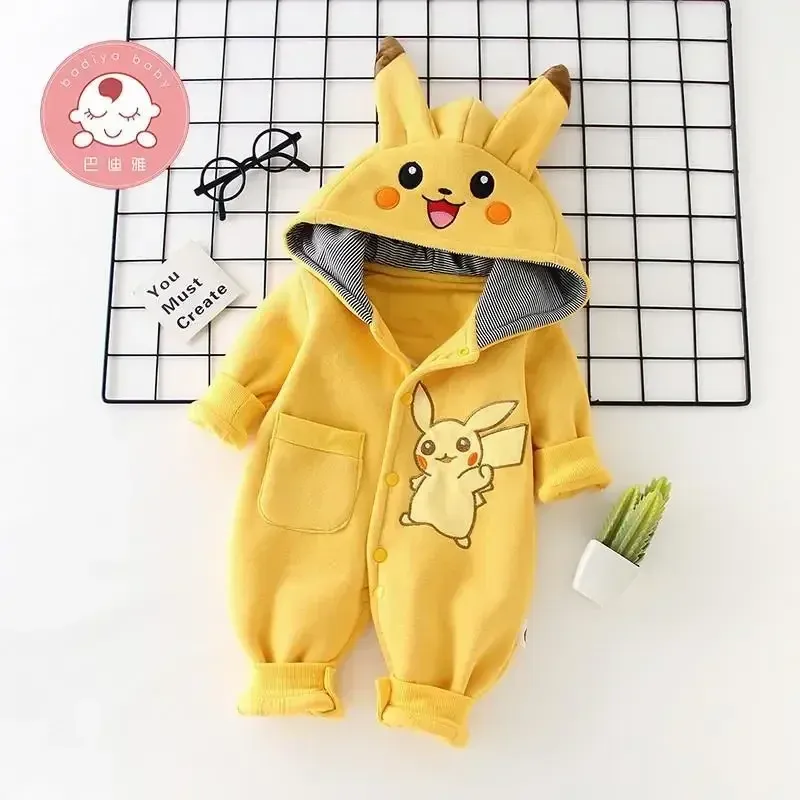 New Cute Cartoon Pokemon Pikac - Winter Clothing For Toddlers recensie en prijs