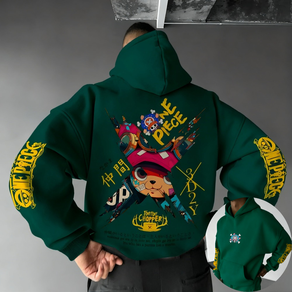 One Piece Men's Hoodie Sweatsh - Winter Clothing In Japan recensie en prijs