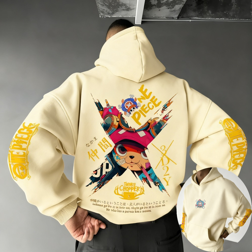 One Piece Men's Hoodie Sweatsh - Winter Clothing In Japan recensie en prijs