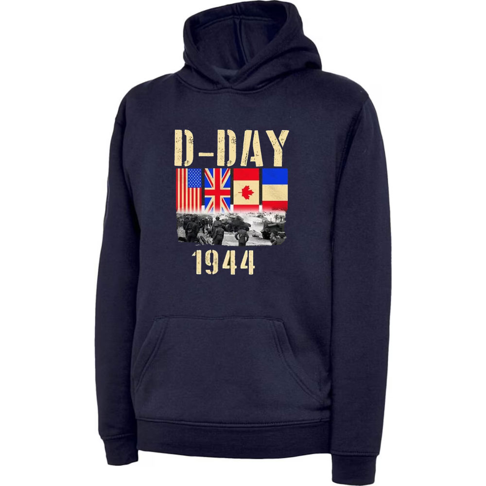 D-Day Hoodie Normandy Landings - Winter Clothing Uk recensie en prijs