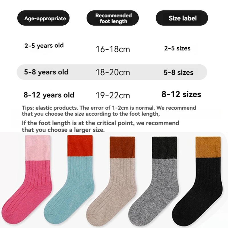Socks Girl Wool Child Keep War - Winter Clothing For Toddlers recensie en prijs