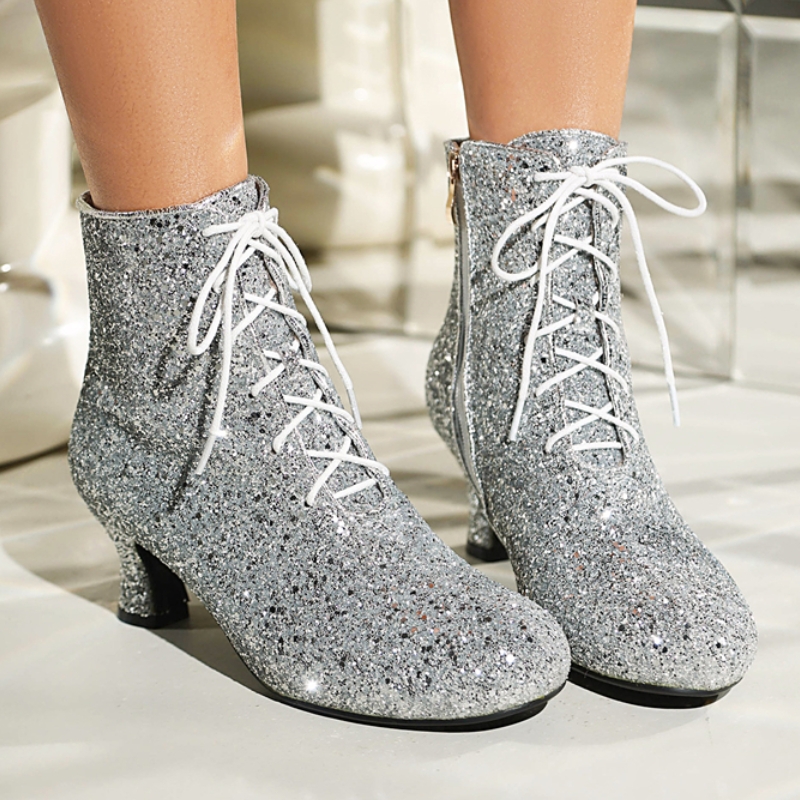 Gold Ankle Boots for Women Win - Winter Cloth recensie en prijs