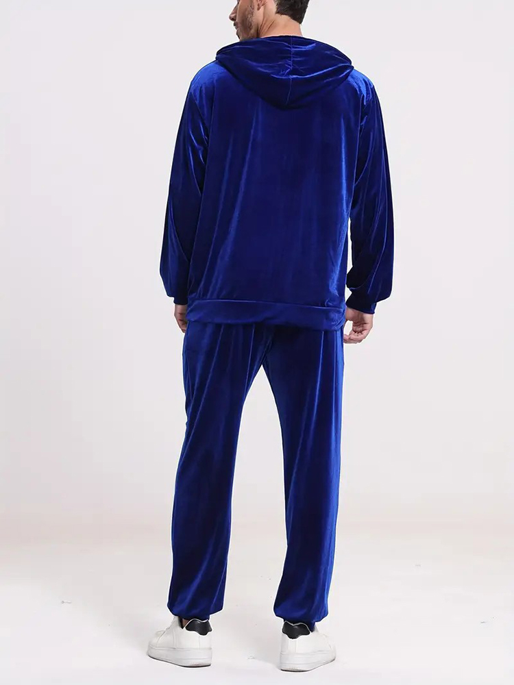 Fashion Solid Color Velvet Two - Winter Clothing For Men recensie en prijs