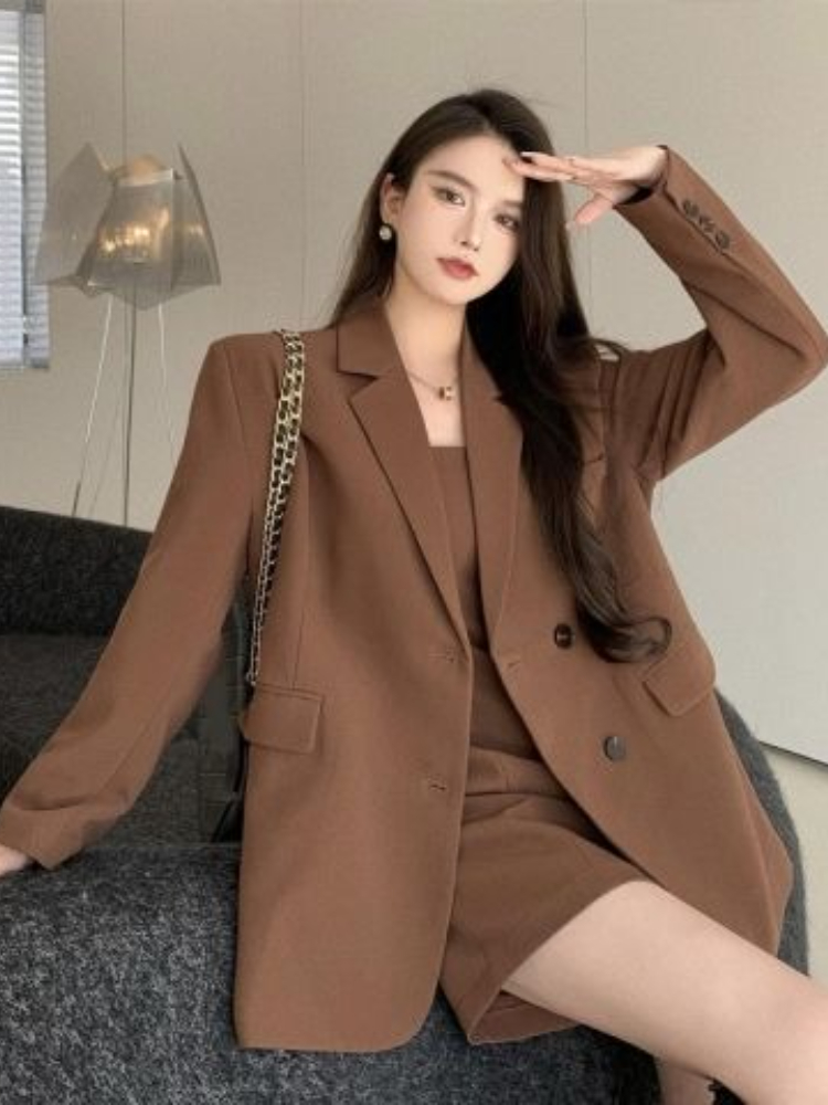 Autumn Winter Brown Elegant 2  - Jacket Winter Clothing recensie en prijs