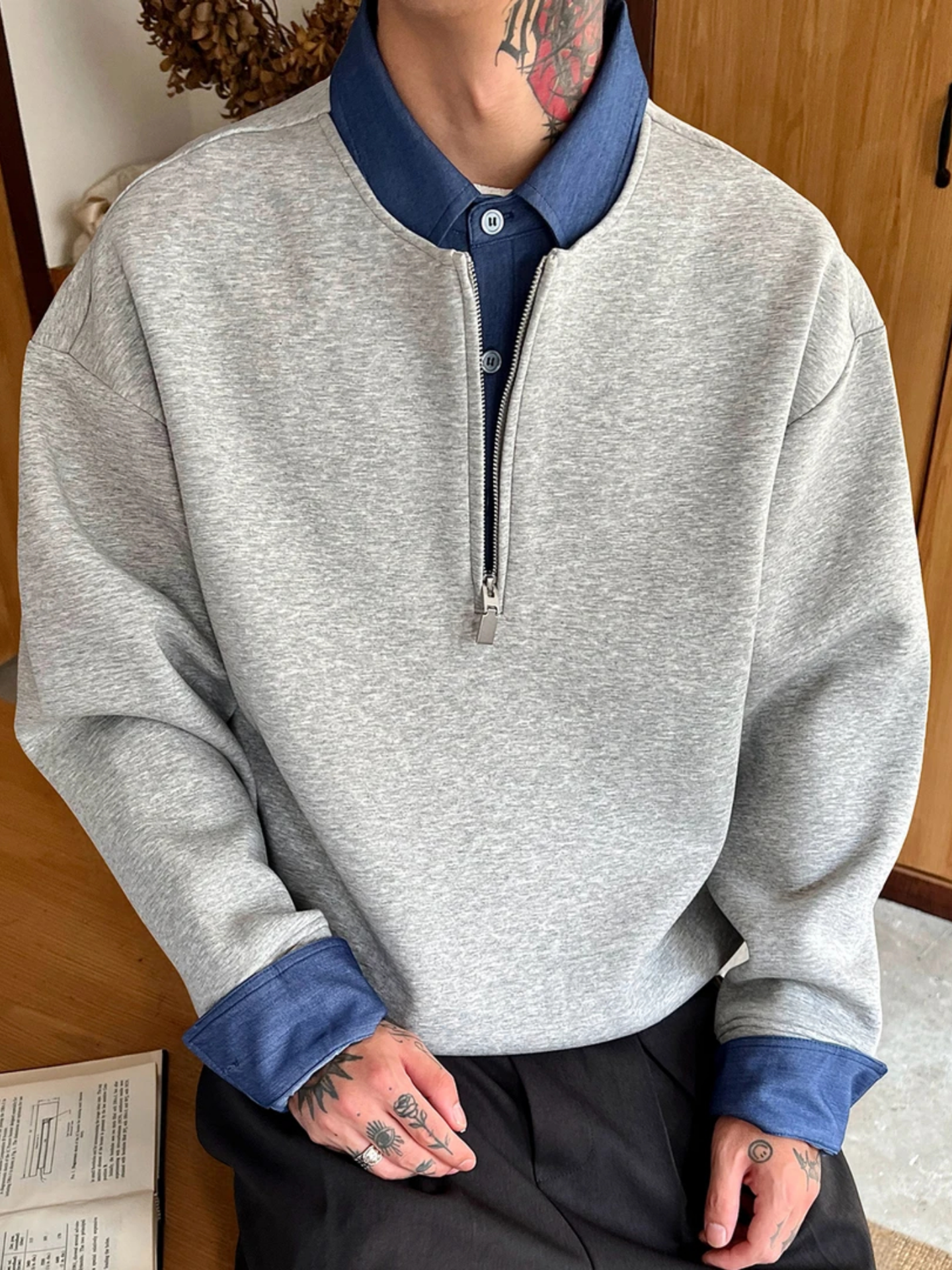 Korean Sle Men's Casual irt Ho - Winter Clothing Looks recensie en prijs