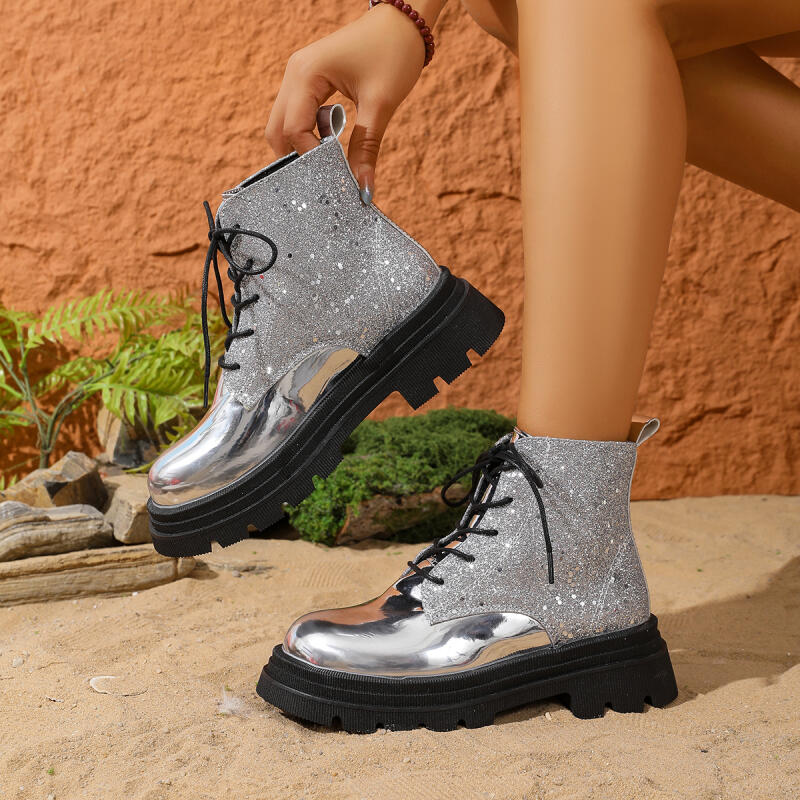Luxury Silver Glitter Thick Bo - Winter Cloth recensie en prijs