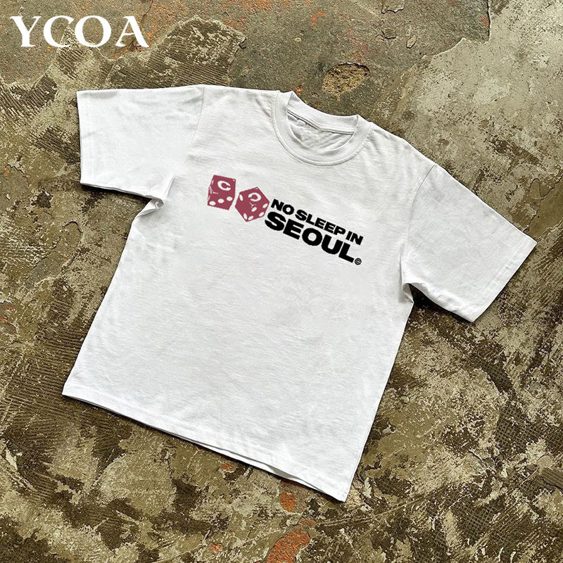 Men T-Shirt Cotton Oversized L - Winter Clothing Aesthetic recensie en prijs