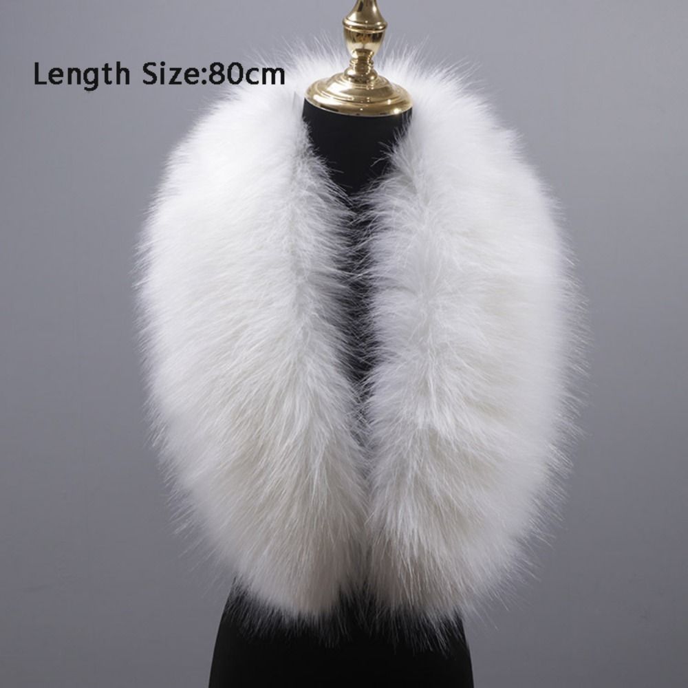 New 80cm Large Faux Fur Collar - Jacket Winter Clothing recensie en prijs