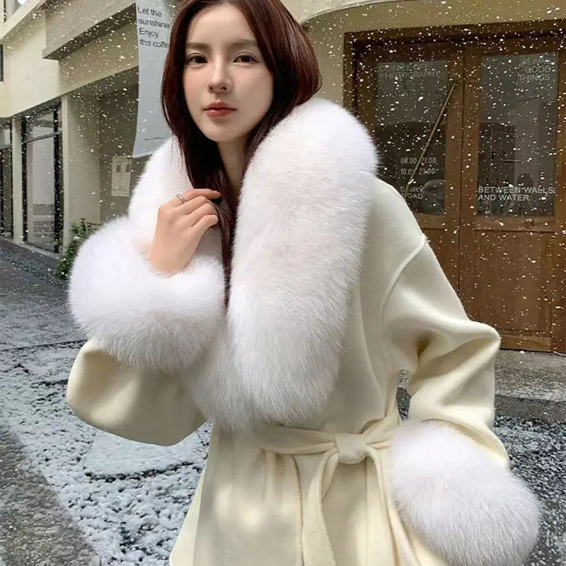 2025 Real Fox Fur Collar Winte - Winter Clothing Design recensie en prijs