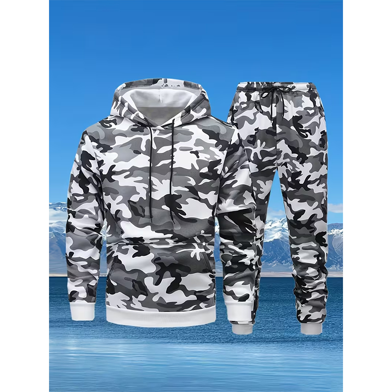 Autumn Camouflage 3D Print Hoo - Winter Clothing For Woman recensie en prijs