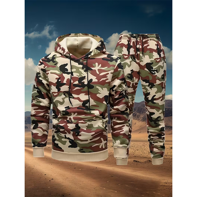 Autumn Camouflage 3D Print Hoo - Winter Clothing For Woman recensie en prijs