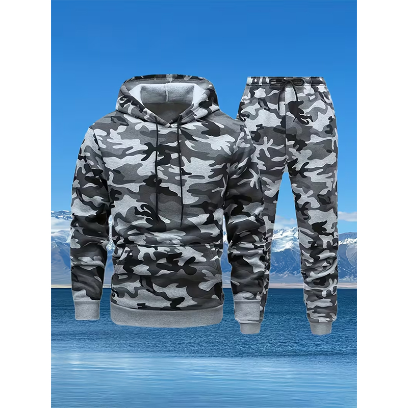 Autumn Camouflage 3D Print Hoo - Winter Clothing For Woman recensie en prijs