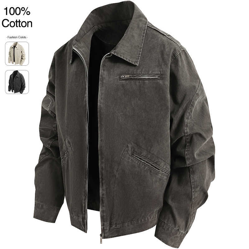 Oversize Loose Men's Denim Jac - Jacket Winter Clothing recensie en prijs