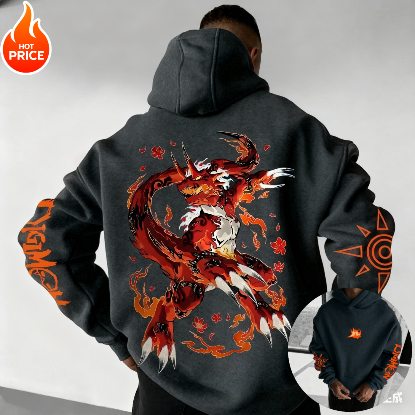 Digimon Guilmon Harajuku Autum - Winter Clothing In Japan recensie en prijs