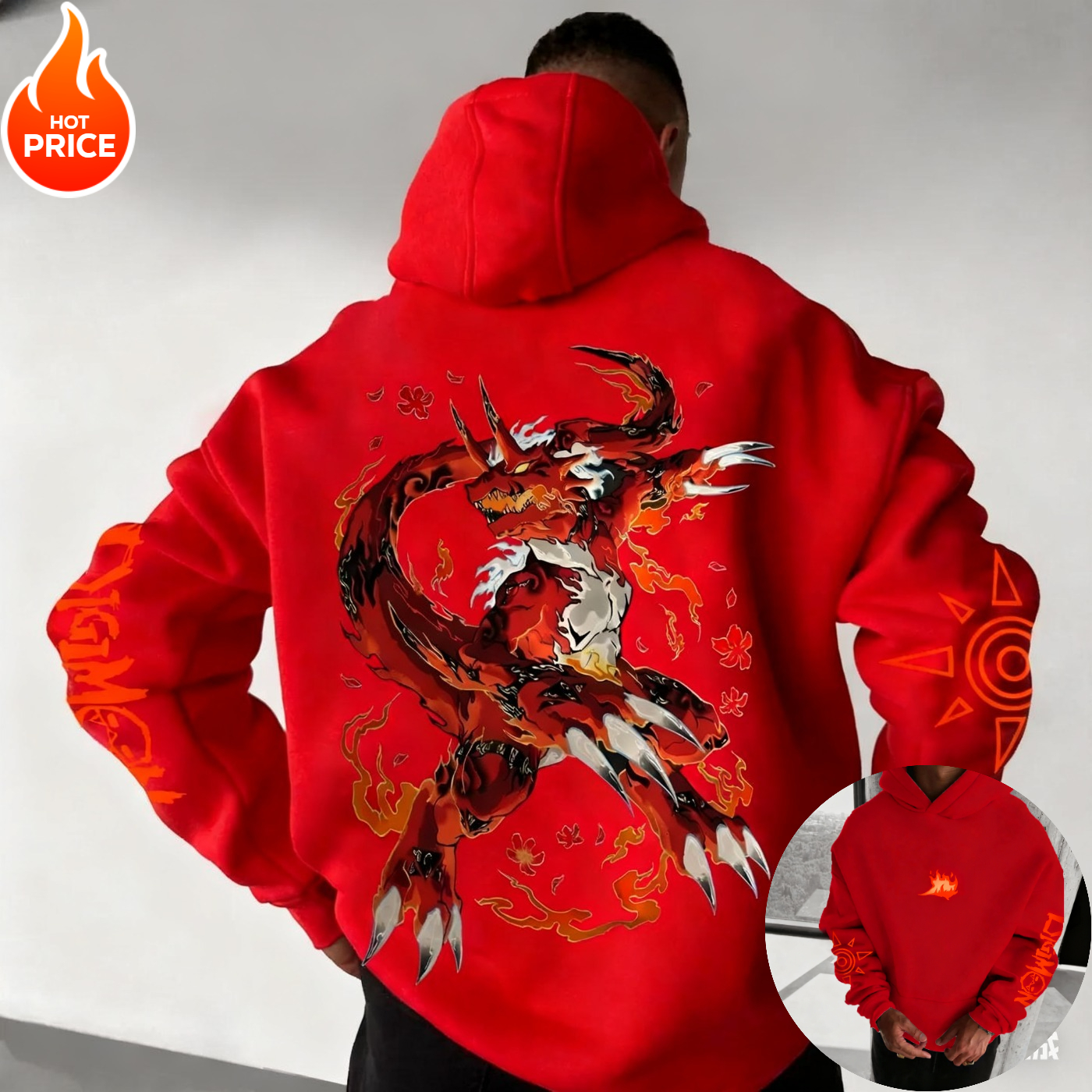 Digimon Guilmon Harajuku Autum - Winter Clothing In Japan recensie en prijs