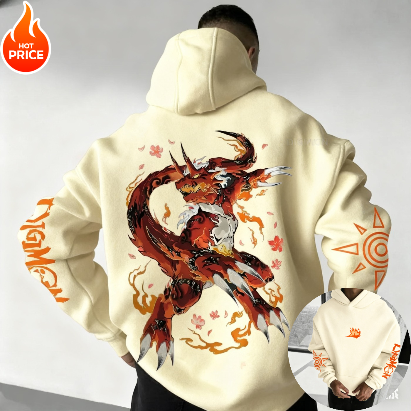 Digimon Guilmon Harajuku Autum - Winter Clothing In Japan recensie en prijs